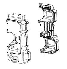 DeWalt 90607202 Battery Housing