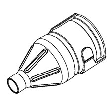 DeWalt 90638158 Concentrator Nozzle Id 25.4mm