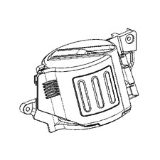 DeWalt 9R210201 Cansiter Assem, F83C