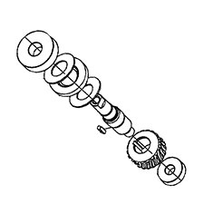 DeWalt N300419 Arbor Shaft Assy