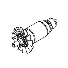 DeWalt N415903 Armature & Bearing