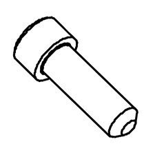Duo-Fast 009016 Screw/sh 5/16-18X1LG 10PK