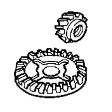 Hitachi 317-819 Gear Assy G12S2