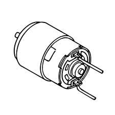 Hitachi 320-144 Motor DV14DV