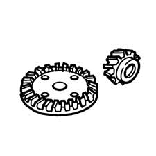 Hitachi 320-241 Gear Assy G18SE3 G18SR