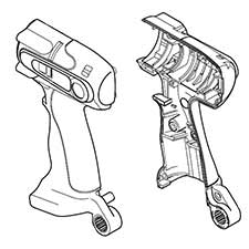 Hitachi 320381 Housing (a) & (b) Set WH12DM