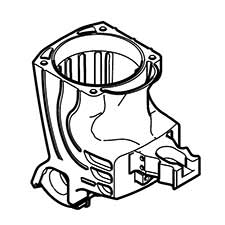 Hitachi 320-833 Housing Assy H45MR H45FRV