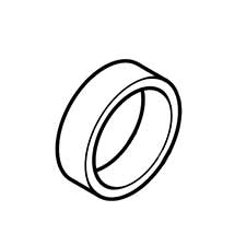 Hitachi 320-972 Bearing Bushing DH30PC