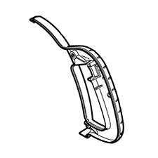 Hitachi 321-381 Switch Handle (r) C10FSB