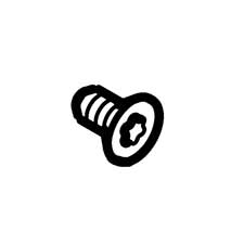 Hitachi 321-566 Seal Lock Flat Screw M5x10