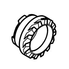 Hitachi 324-933 Bevel Gear DH45MR
