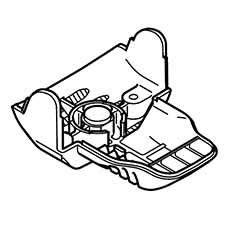Hitachi 324-946 Tail Cover DH45MR
