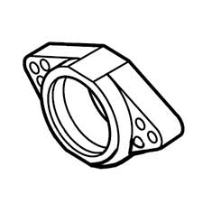 Hitachi 325-521 Bearing Holder CM4SB2