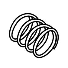 Hitachi 326-469 Clutch Spring DH40MRY