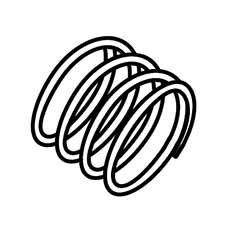 Hitachi 326-470 Lock Spring DH40MRY