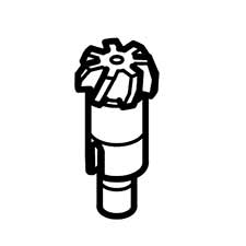 Hitachi 328-873 Bevel Pinion DH50MRY