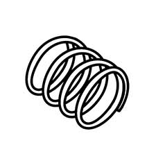 Hitachi 328-893 Clutch Spring DH50MRY