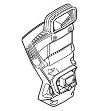 Hitachi 328-910 Back Cover DH50MRY