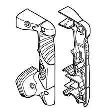Hitachi 328-920 Handle (a).(b) Set DH50MRY