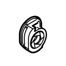 Hitachi 330237 Nozzle Seal DH28PD