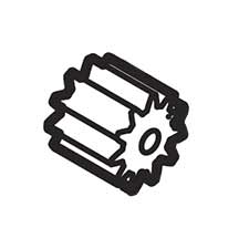 Hitachi 331-898 Planet Gear (b) Set (4PCS)