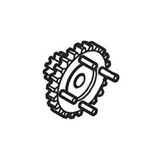 Hitachi 331-899 Pinion (b) DS18DBL