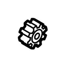 Hitachi 332-019 Planet Gear (a) Set (6 Pcs.),