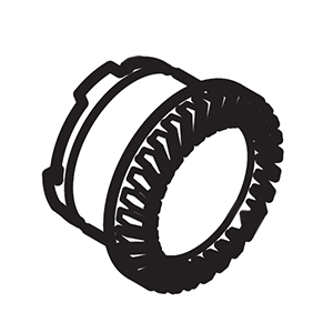 Hitachi 338221 Bevel Gear DH52ME/MEY
