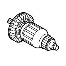 Hitachi 360-809 Armature Dc 18v DH18DL DH18DSL