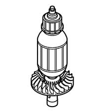 Hitachi 360886U Armature Ass'y 110V-120V