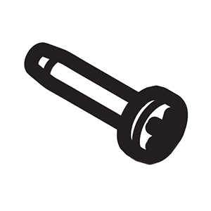 Hitachi 372688 ST2.5X13 Tapping Screw