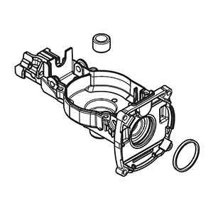 Hitachi 372695 Gear Cover Ass'y