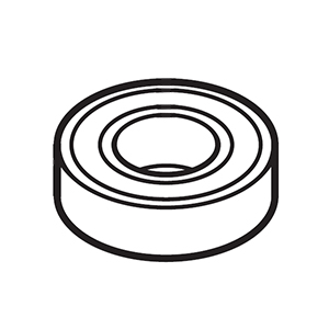 Hitachi 6004T1 Ball Bearing 6004T1XVV
