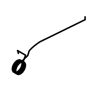 Hitachi 6685349 Throttle Lever Spring