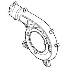 Hitachi 669-8382 Volute Case