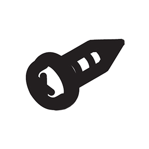 Hitachi 6698878 Tapping Screw D4.5X16
