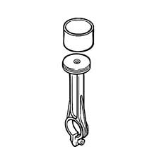 Hitachi 882596 Connct Rod Cylindr Kit EC10SBS