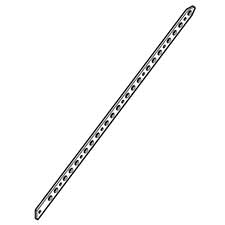 Hitachi 883472 Guide Plate (a) NR65AK (short)