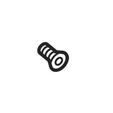 Hitachi 885-650 Nyl Hx Skt Flat Hd Bolt NT65M2