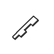 Hitachi 886615 Pushing Stopper (a) NT65GA