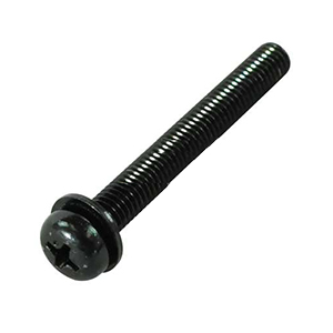 Hitachi 887138 Machine Screw (w/washer) M5 X 40 (black)