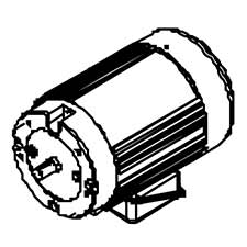 Jet JT9-1020-172 Main Drum Motor