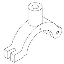Jet CM9-10A-03 Upper Body Casting