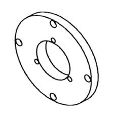 Jet 4113 Bearing Cover (rear)