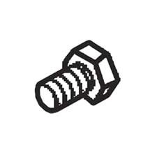 Jet JT9-5507662 Bolt, Hex, M 12 X 40