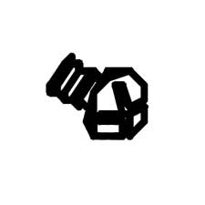 Jet JT9-5511836 Screw, Pan Head, M5X12