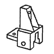 Jet JT9-5512330 Bracket, Guide (left)