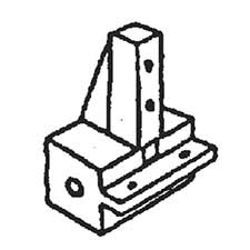 Jet JT9-5512346 Bracket, Guide (right)