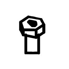 Jet JT9-5512510 Bolt, Hex Head (M6X20)