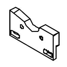 Jet JT9-5512521 Support, Fixed (left)